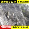 Customized slope active protection net, flexible steel wire rope slope protection net, PS-075 type passive ring protection net details Picture
